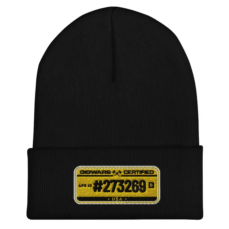 Gig Wars Official "Certified" Beanie